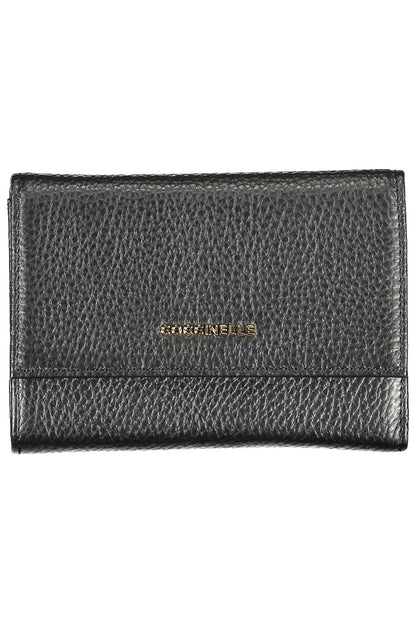 Coccinelle Wallet with 3 compartments - Black