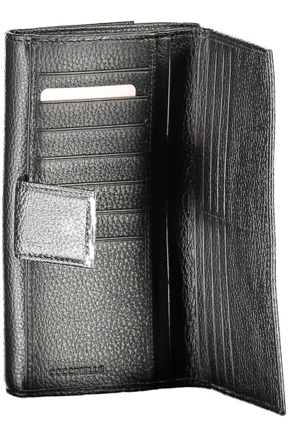 Coccinelle Doppia Apertura Wallet - Black