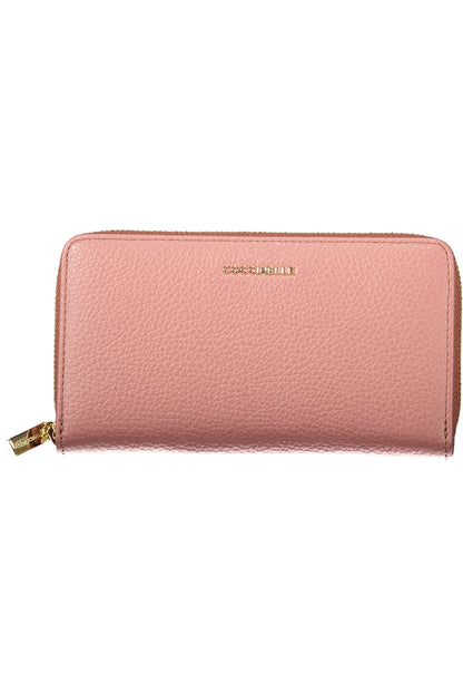 Coccinelle Metallic Soft Wallet - Pink