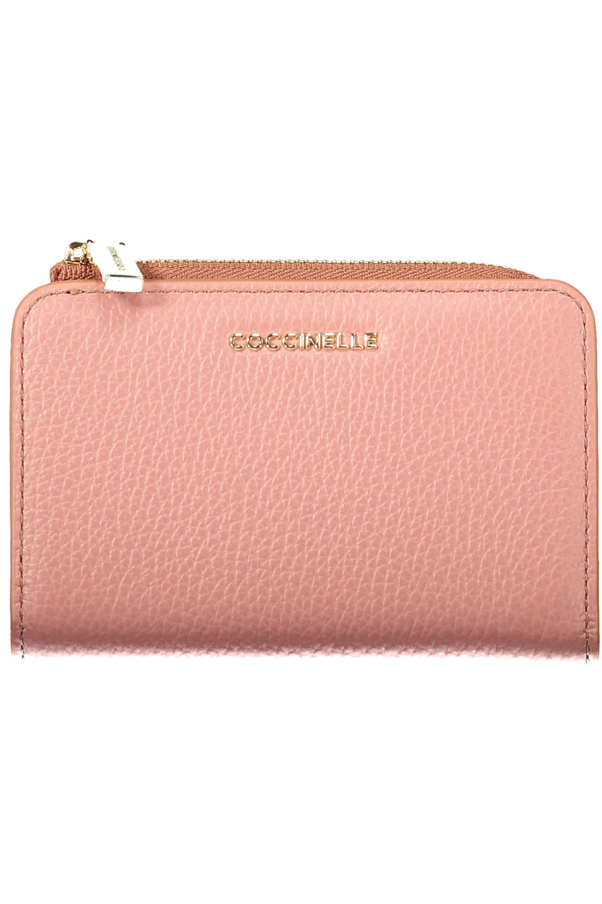 Coccinelle Metallic Soft Wallet - Pink