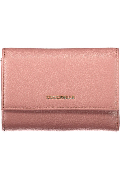 Coccinelle Metallic Soft Wallet - Pink