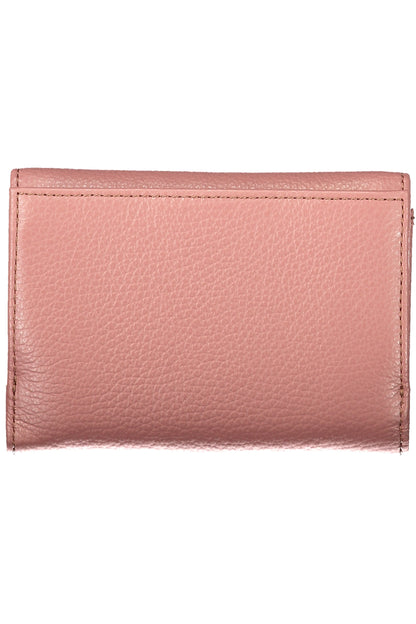 Coccinelle Metallic Soft Wallet - Pink