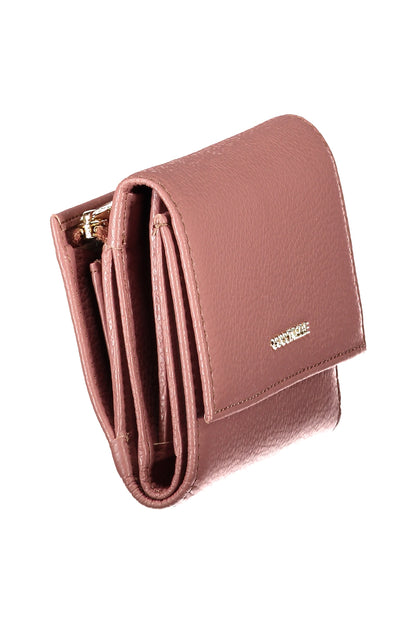 Coccinelle Metallic Soft Wallet - Pink