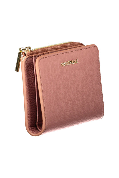 Coccinelle Metallic Soft Wallet - Pink