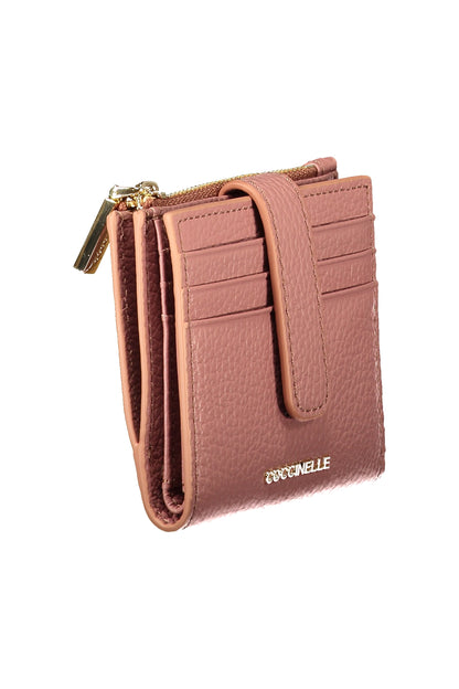 Coccinelle Metallic Soft Wallet - Pink