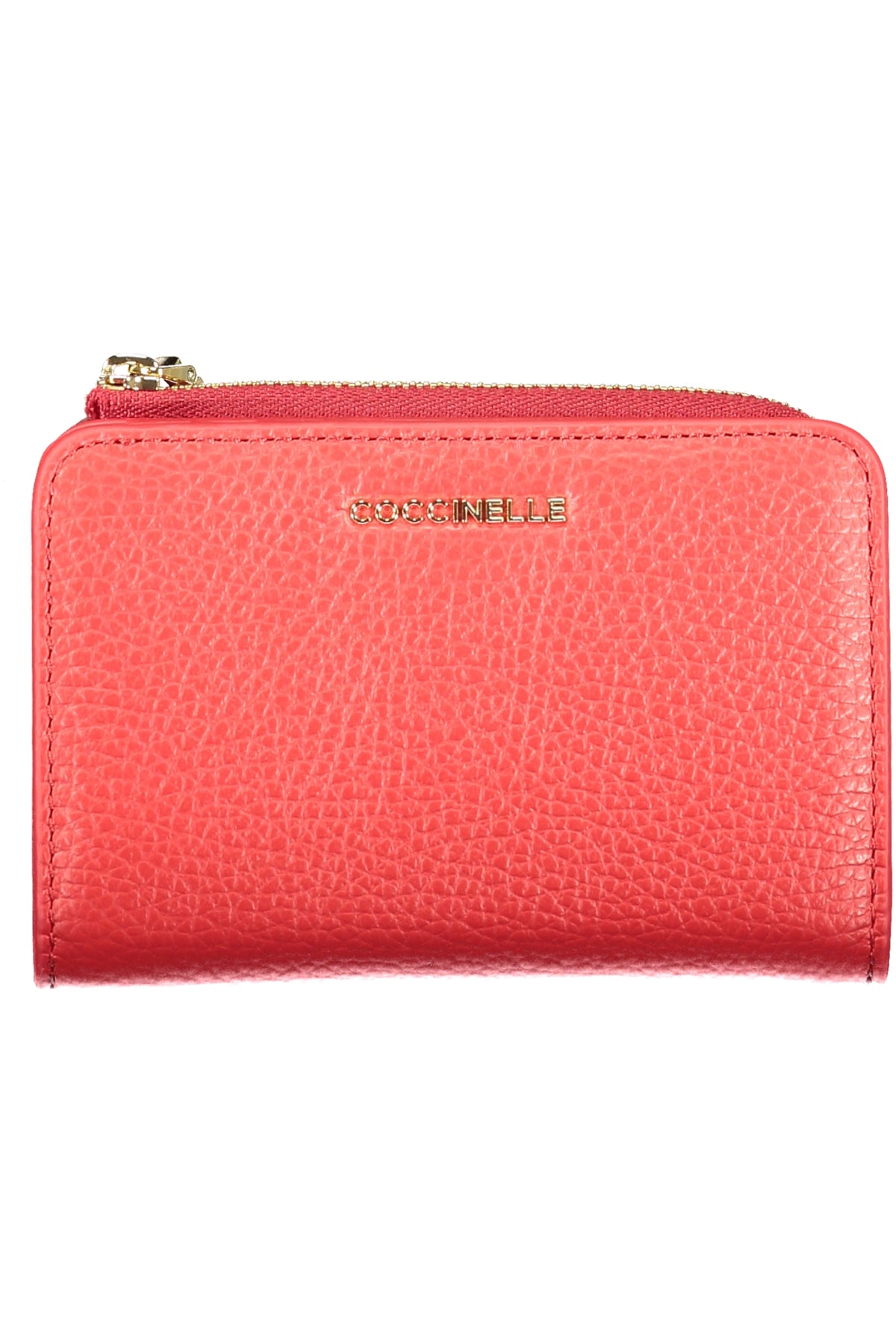 Coccinelle Metallic Soft Wallet - Red
