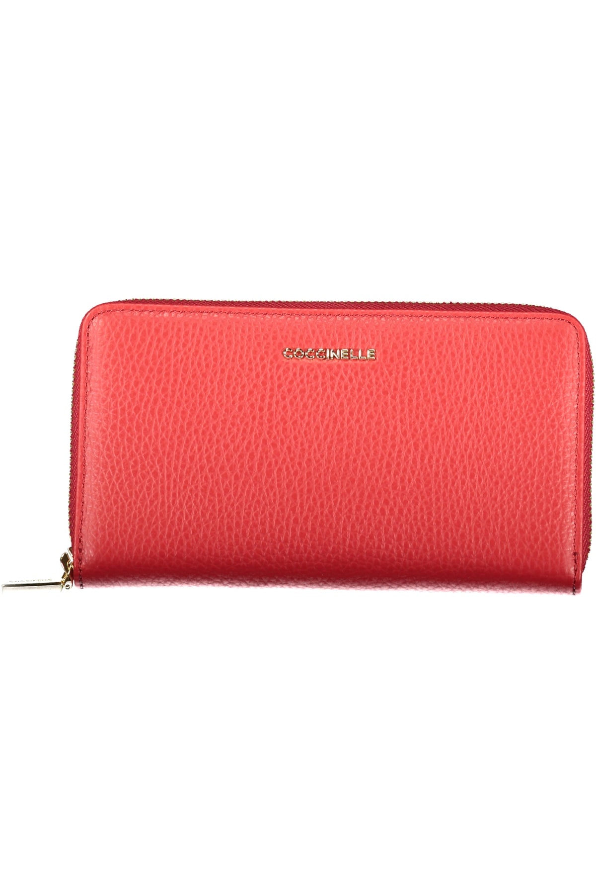 Coccinelle Metallic Soft Wallet - Red
