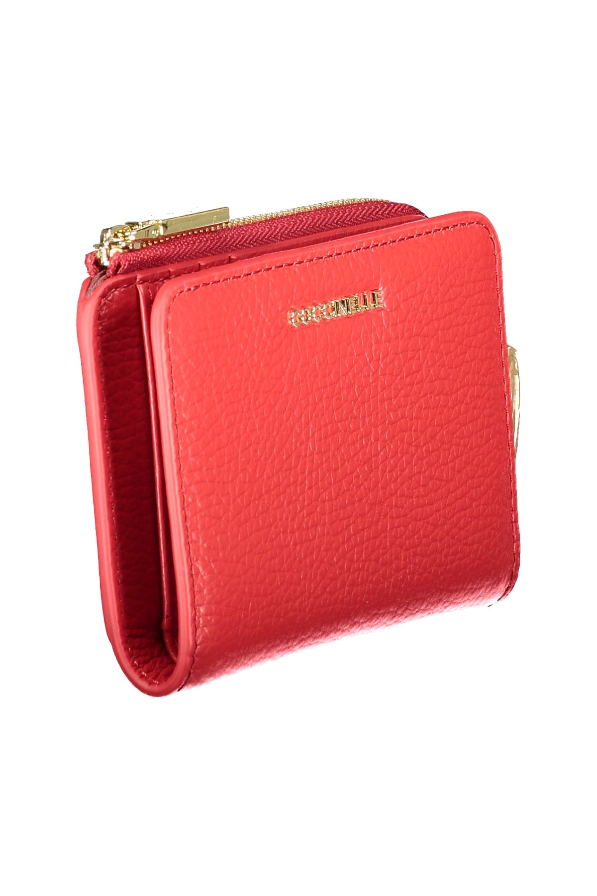 Coccinelle Metallic Soft Wallet - Red