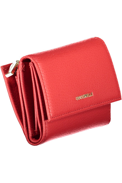 Coccinelle Metallic Soft Wallet - Red