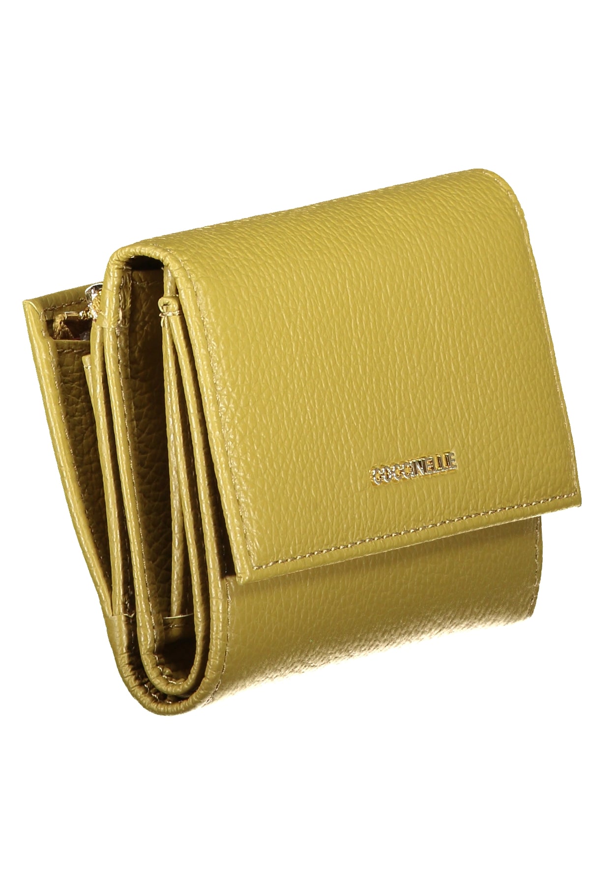 Coccinelle Metallic Soft Wallet - Green
