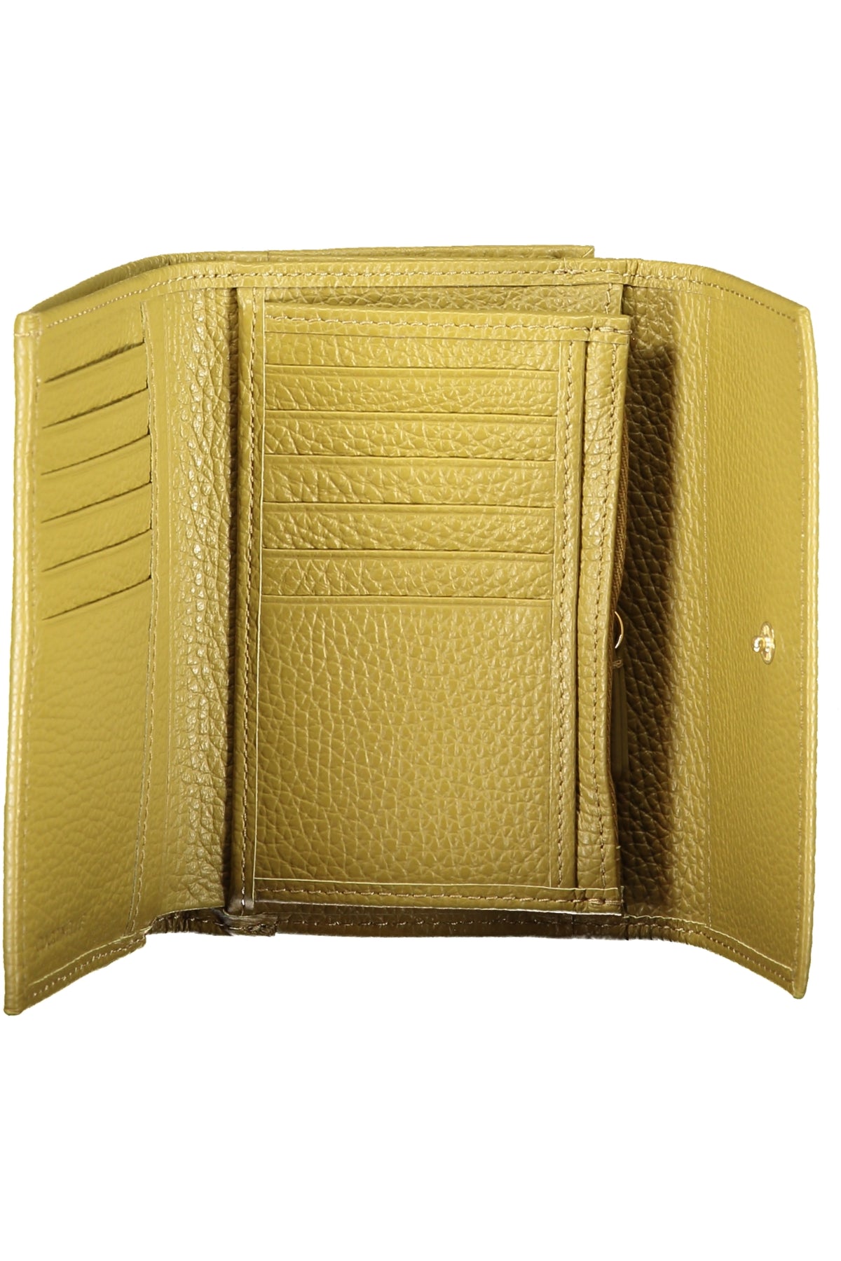 Coccinelle Metallic Soft Wallet - Green