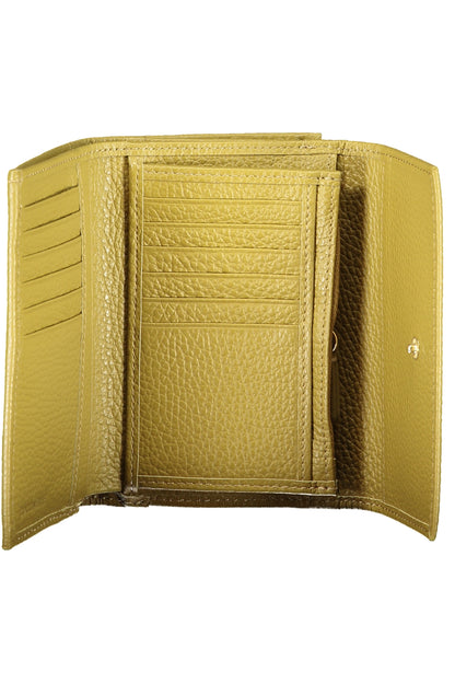 Coccinelle Metallic Soft Wallet - Green