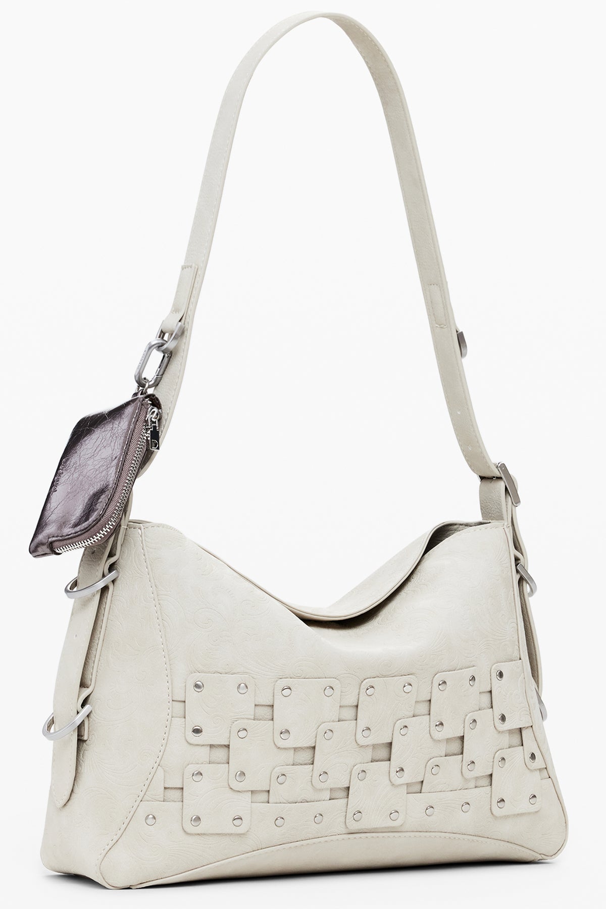 Desigual New Patch Bag - Beige