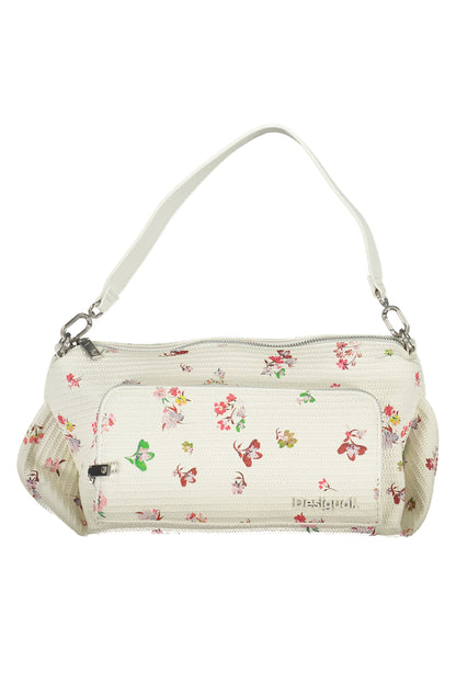 Desigual Patterned Bag - White