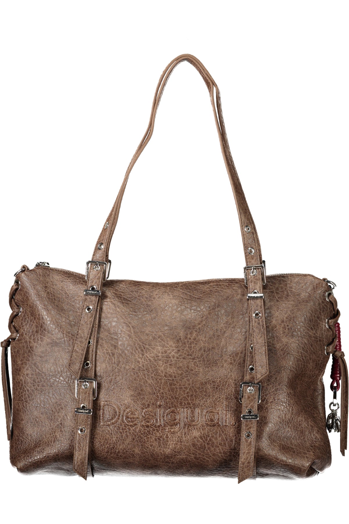 Desigual Half Logo Lanuza New Bag - Brown