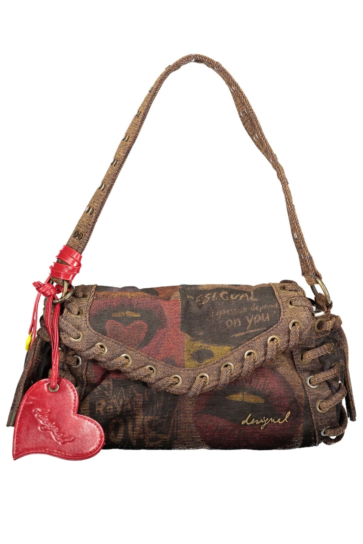 Desigual Graffiatto Zarauz Bag - Brown
