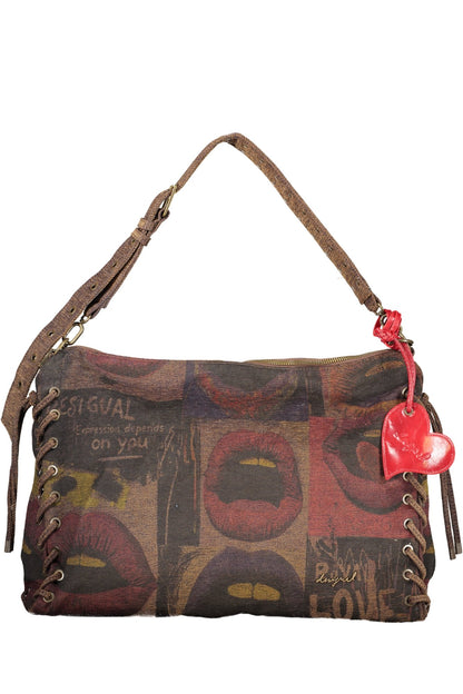 Desigual Graffiatto Leiria Bag - Brown
