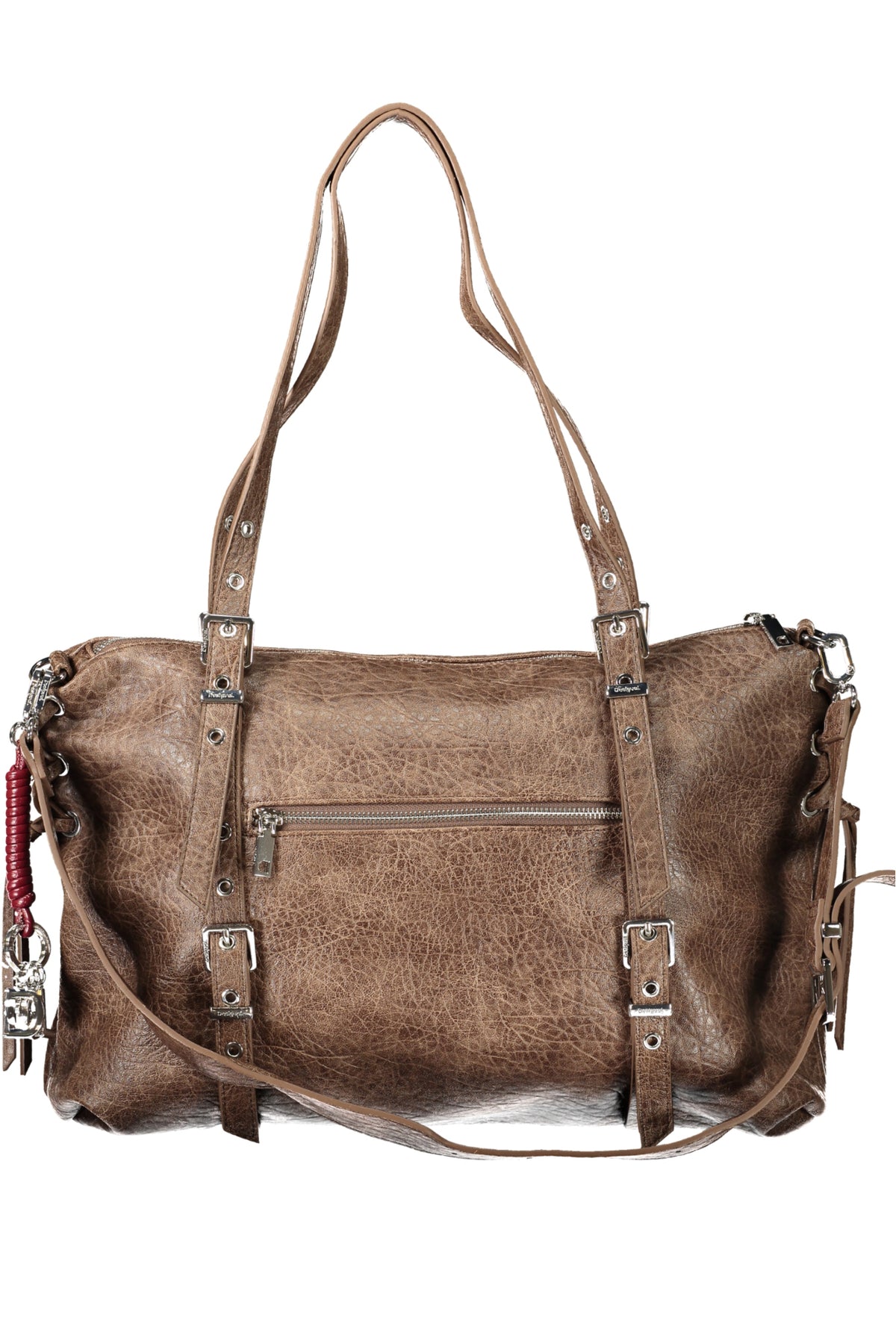 Desigual Half Logo Lanuza New Bag - Brown