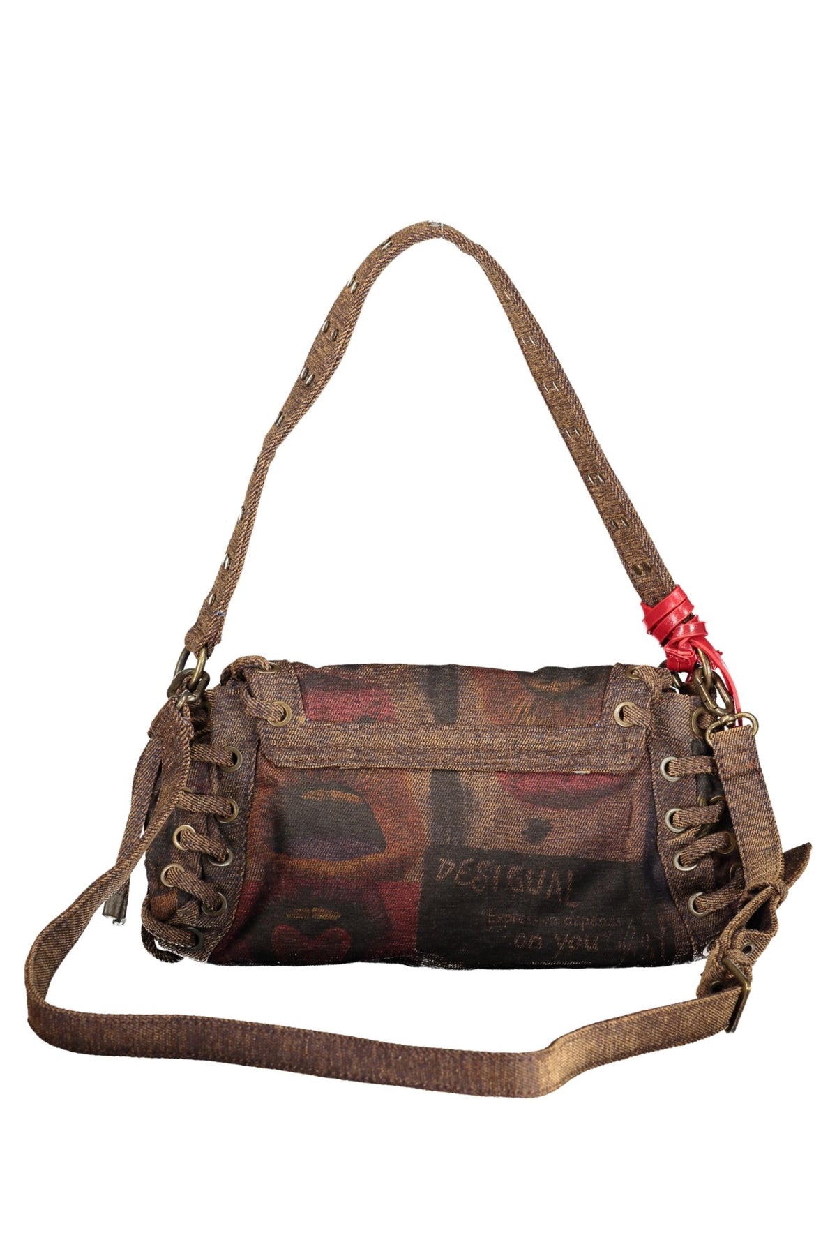 Desigual Graffiatto Zarauz Bag - Brown