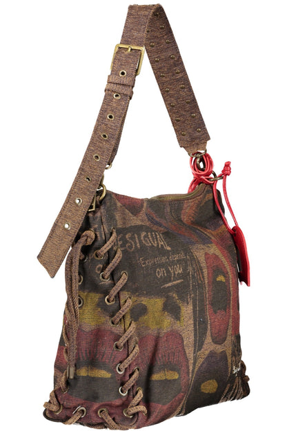 Desigual Graffiatto Leiria Bag - Brown