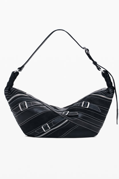 Desigual Fibonacci Munster 2.0 Bag with 1 adjustable shoulder handle - Black