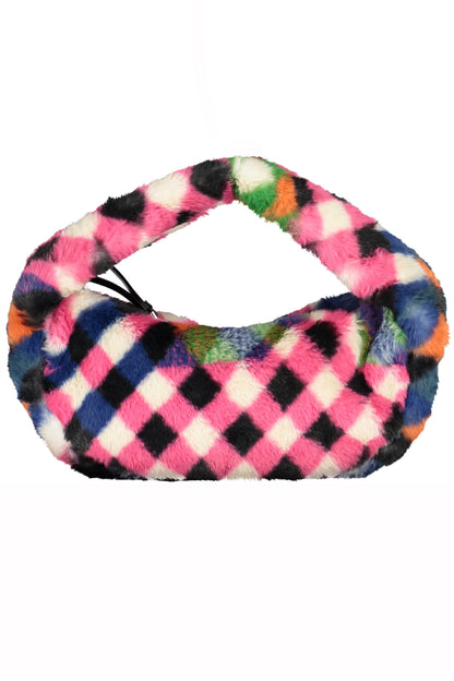 Desigual Plush Bag with 1 handle - Black
