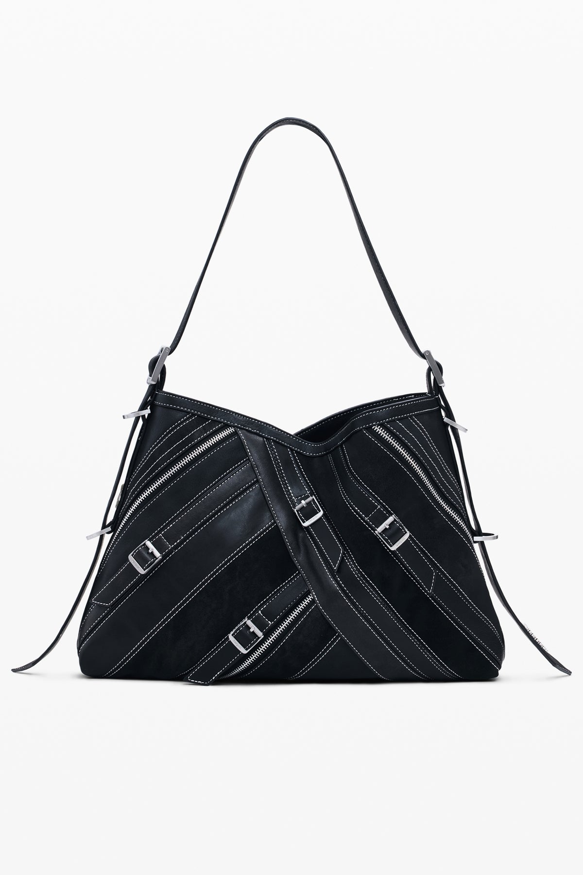 Desigual Fibonacci Buxton Bag with 1 adjustable shoulder handle - Black