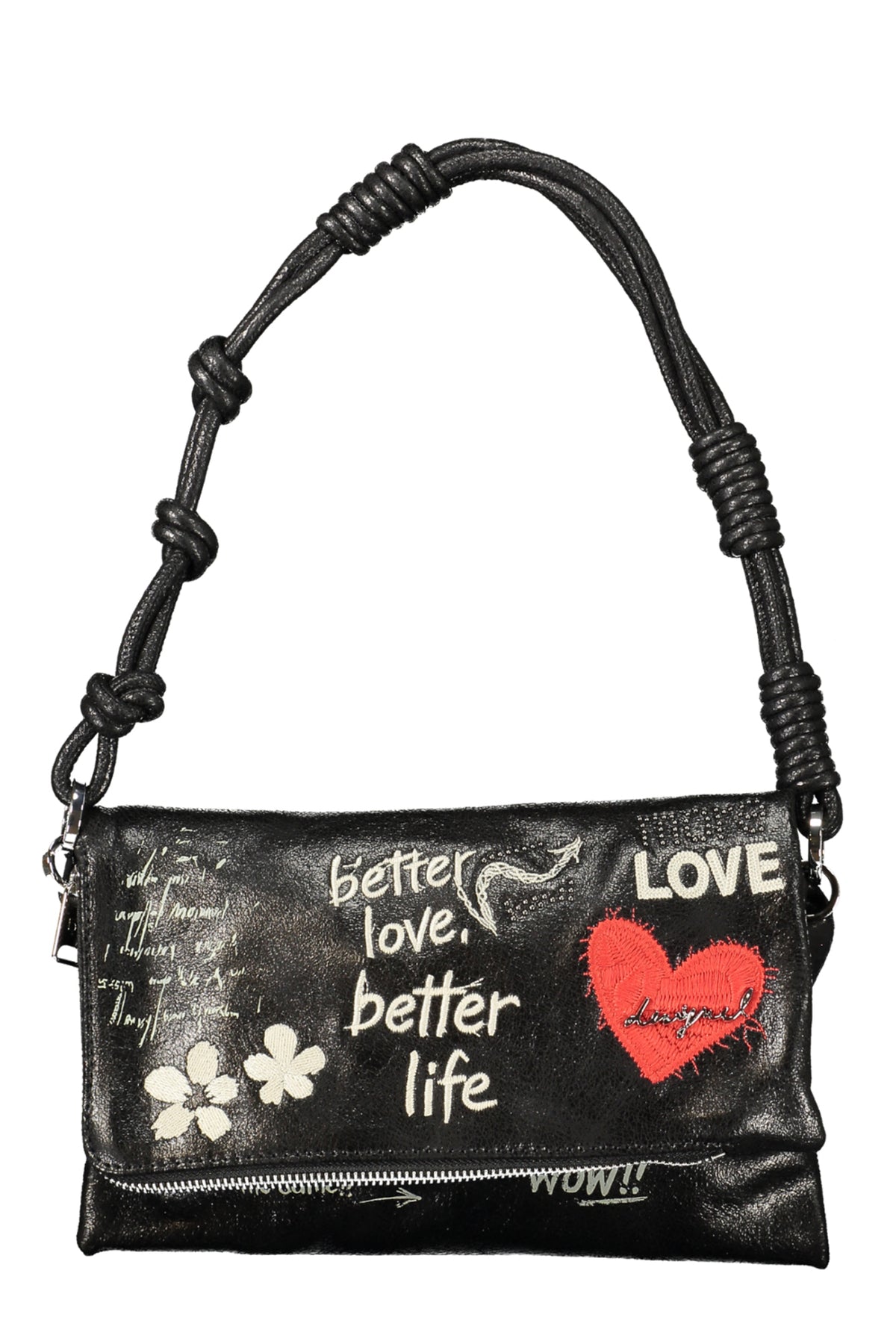 Desigual Wow Murano Bag - Black