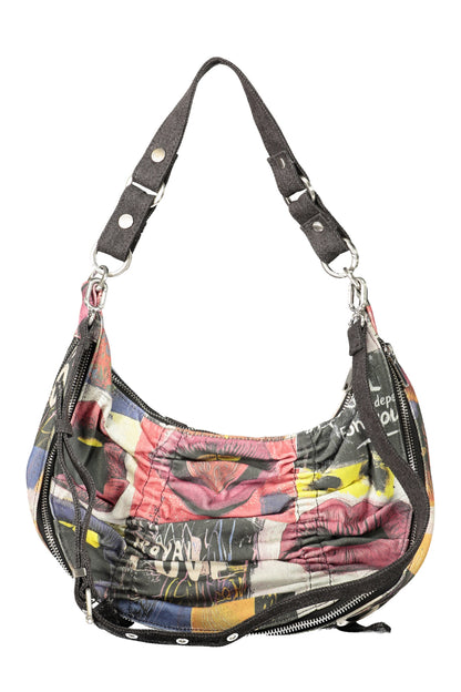 Desigual Graffiato Blue Calgary Bag - Black