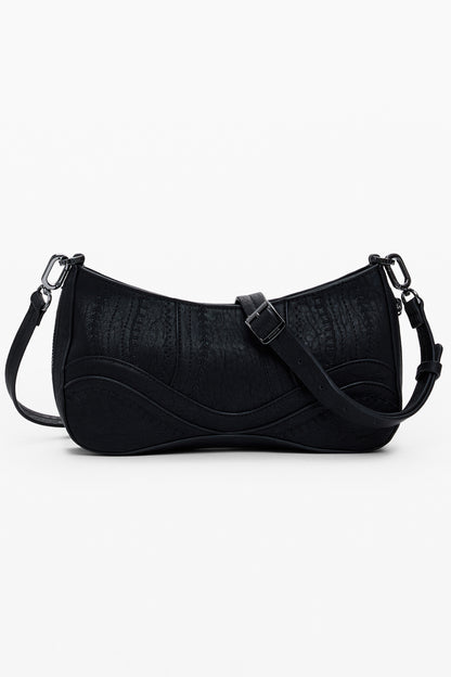 Desigual Embro Patch Alsacia Bag - Black