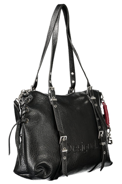 Desigual Half Logo Lanuza Bag - Black