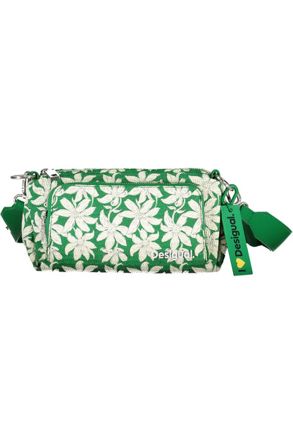 Desigual Crossbody Bag with adjustable and removable strap - Green