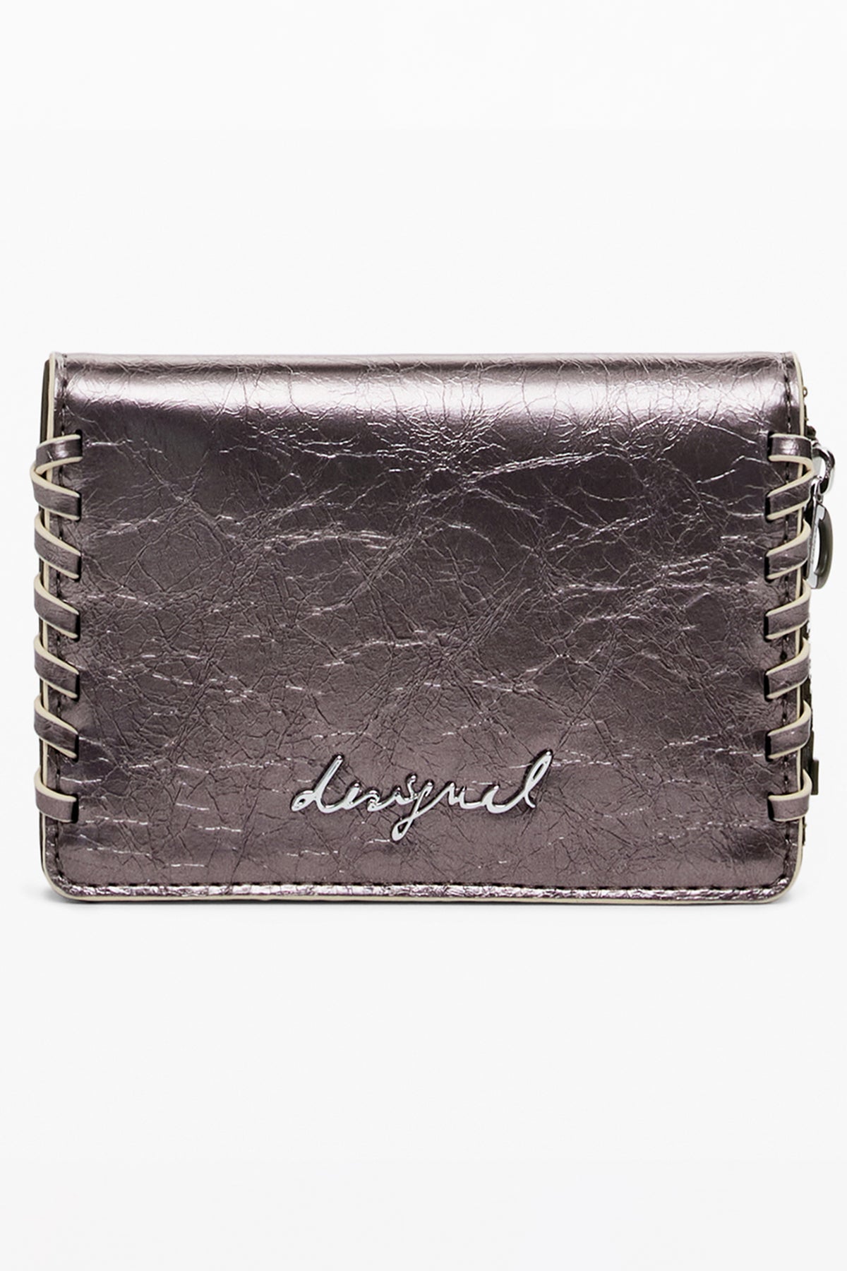 Desigual Capsule Tiny Zip Greta Wallet - Bronze