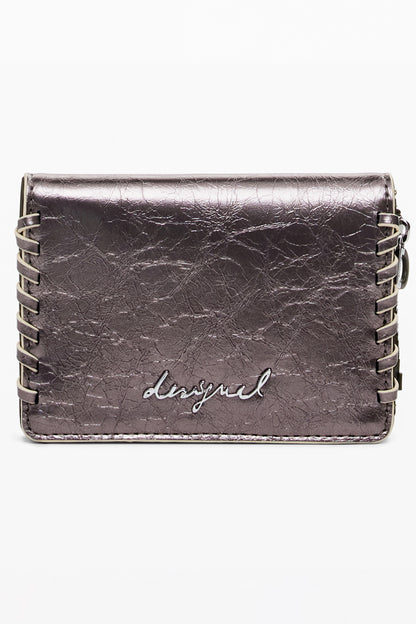 Desigual Capsule Tiny Zip Greta Wallet - Bronze
