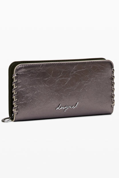 Desigual Capsule Tiny Zip Fiona Wallet - Bronze