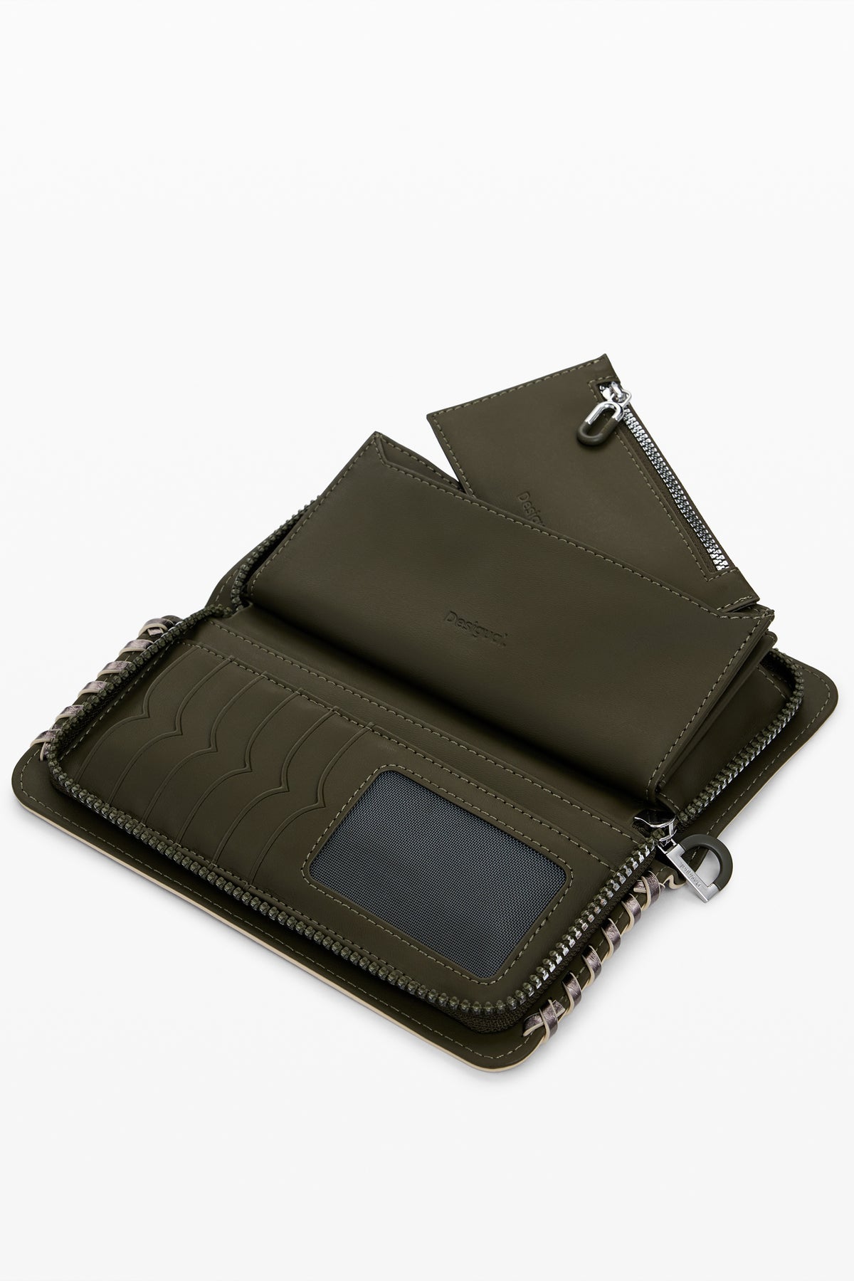 Desigual Capsule Tiny Zip Fiona Wallet - Bronze