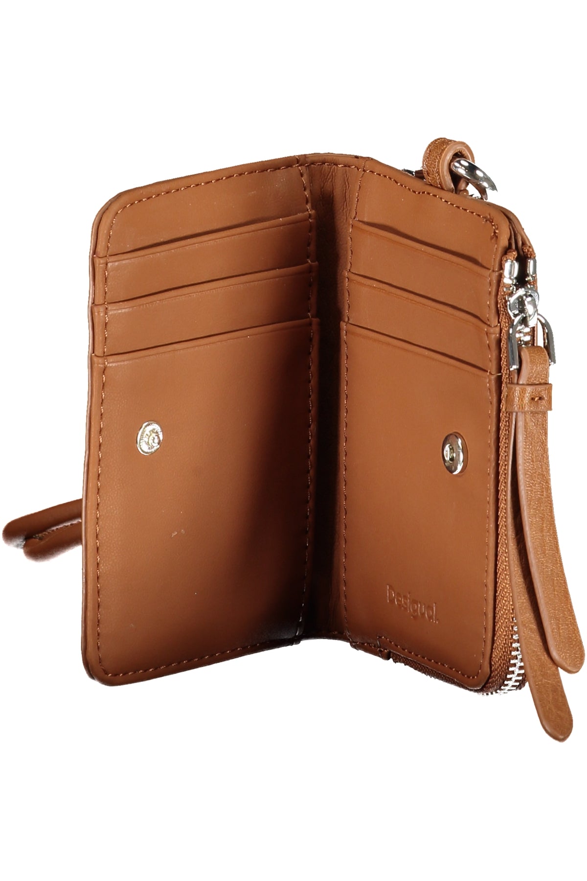 Desigual Wallet with 2 compartments - Brown