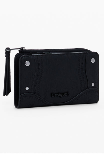 Desigual Embro Patch Emma Wallet - Black