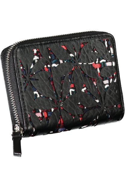 Desigual Wallet with 2 compartments - Black