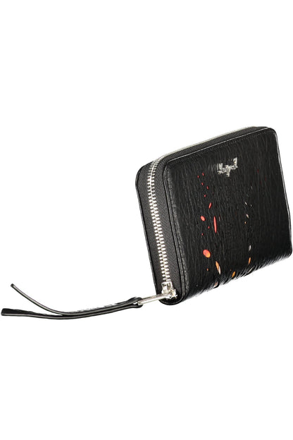 Desigual Mone Notus Print Fiona Wallet - Black