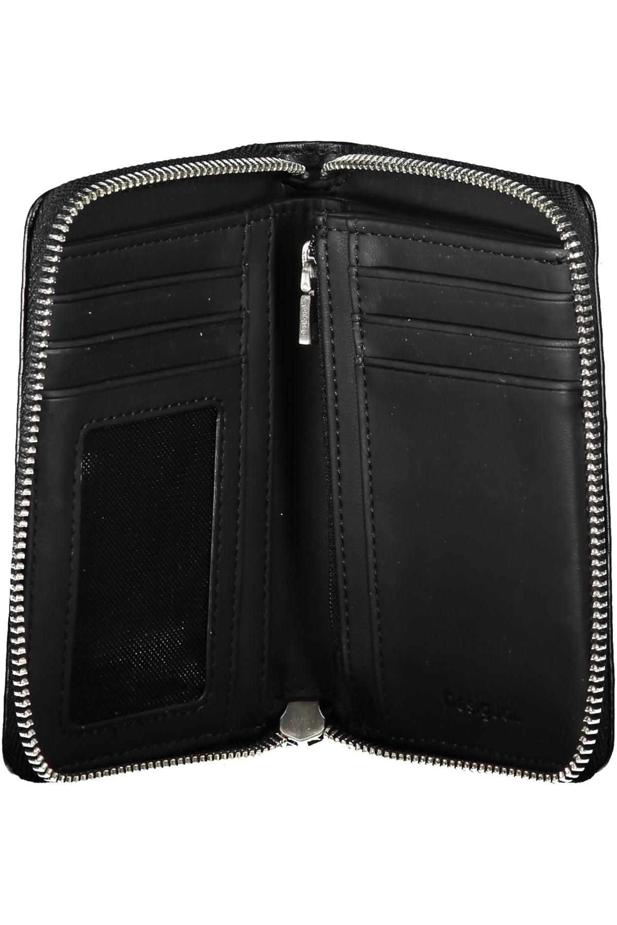 Desigual Wallet with 2 compartments - Black