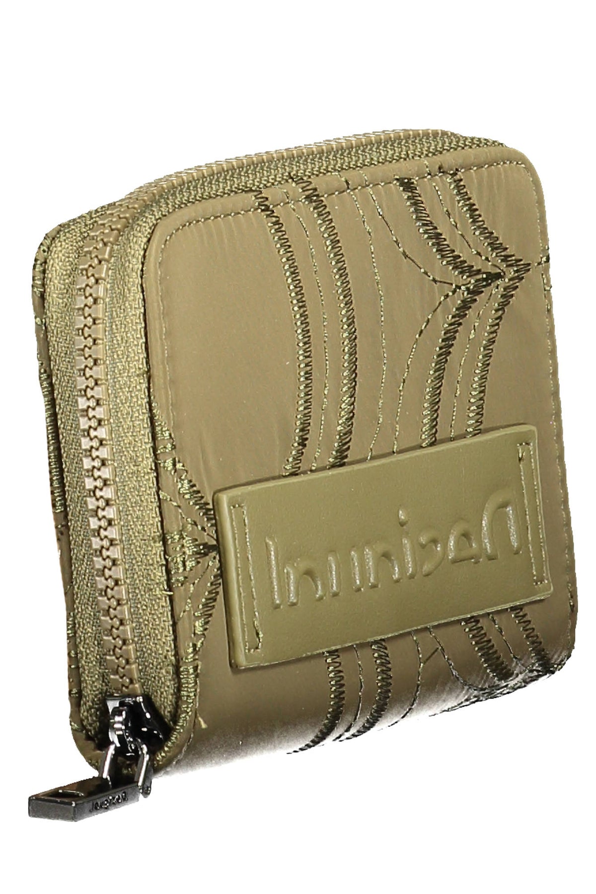 Desigual Wallet with 5 compartments - Green