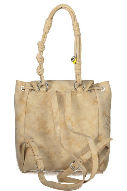 Desigual Sierra Prisma Mini Sand Backpack - Beige
