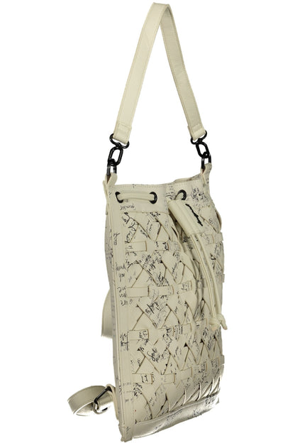 Desigual Convertible Backpack Bag - White