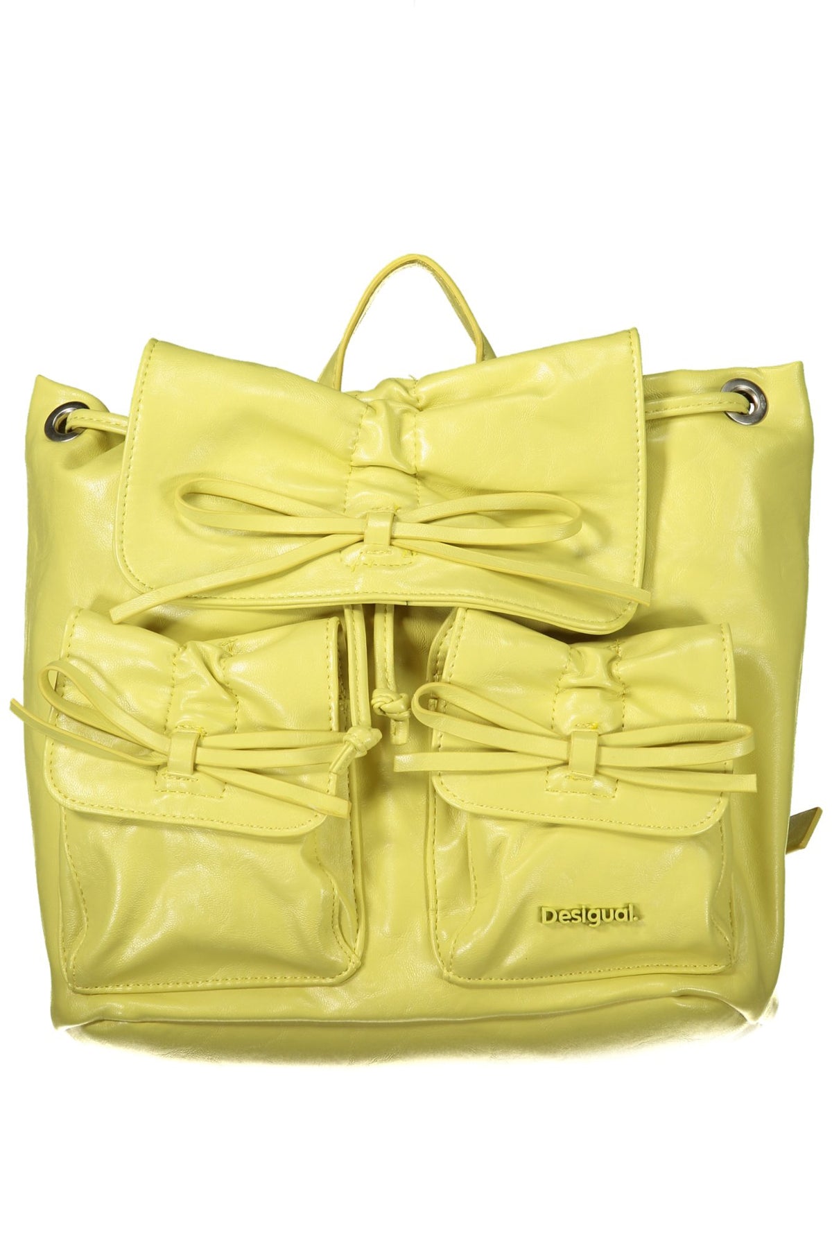 Desigual Rodio Prisa Short Backpack - Yellow