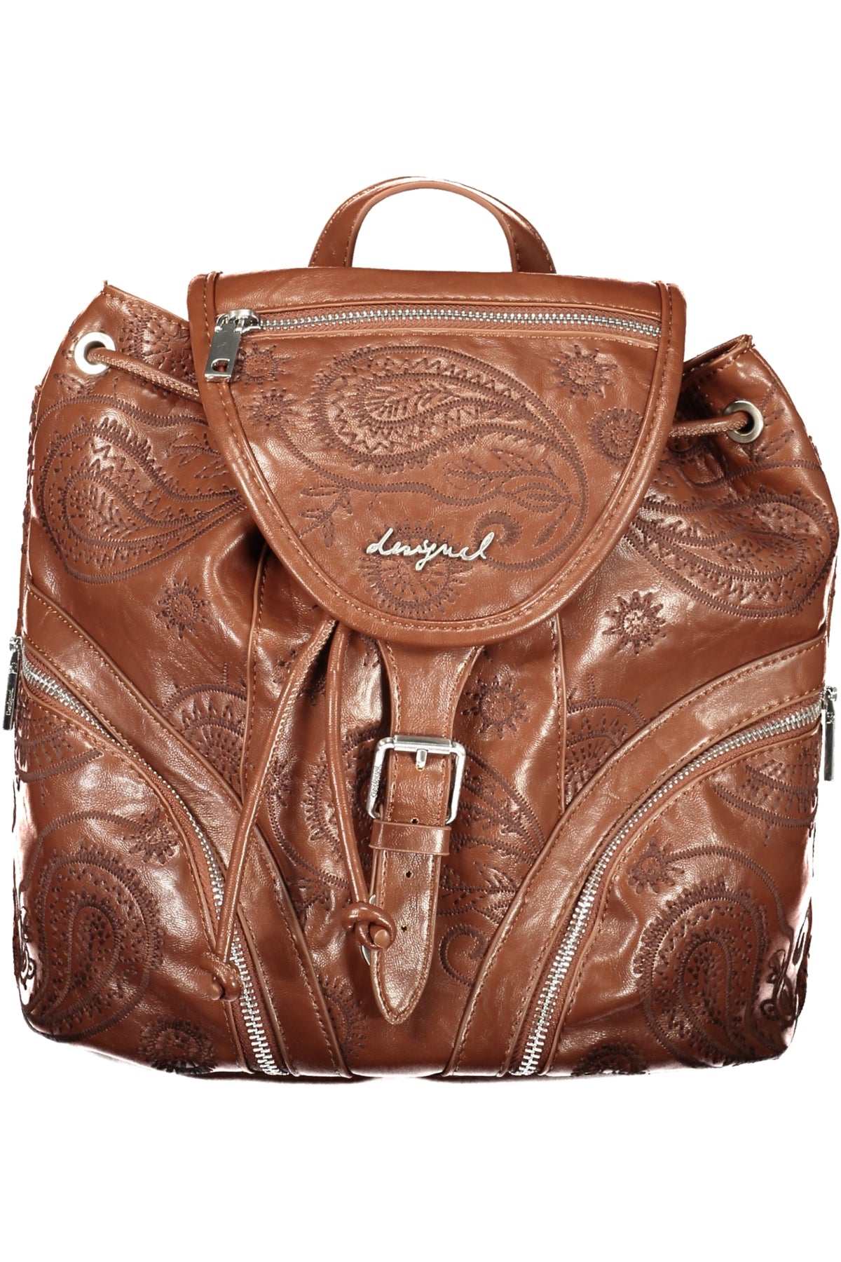 Desigual Siroco Tula Mini Straight Backpack - Brown