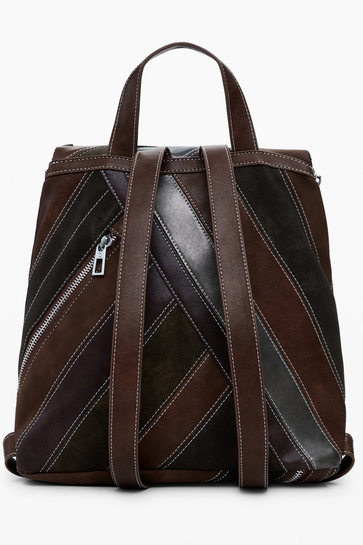 Desigual Fibonacci Hampton Mini Backpack - Brown