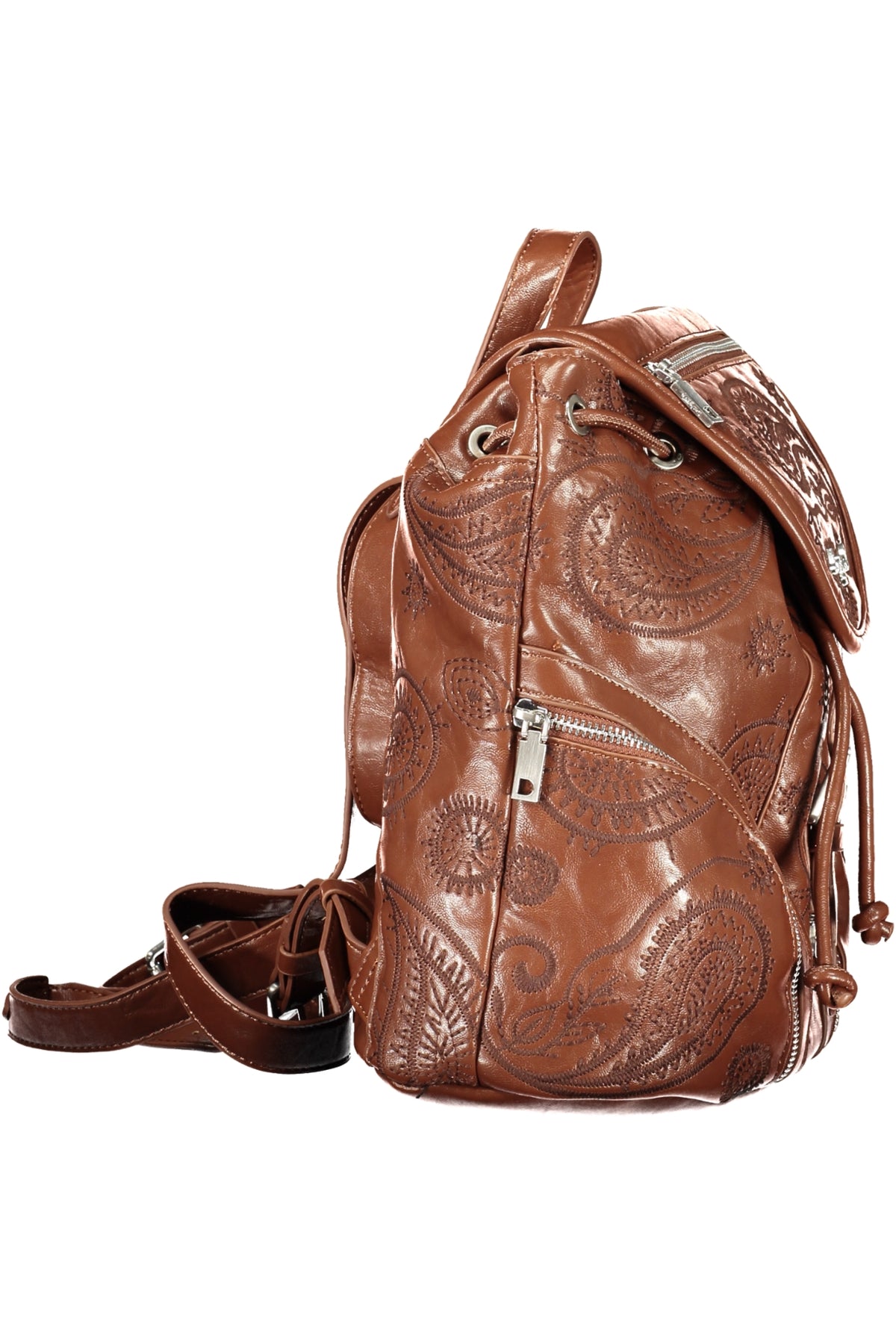 Desigual Siroco Tula Mini Straight Backpack - Brown