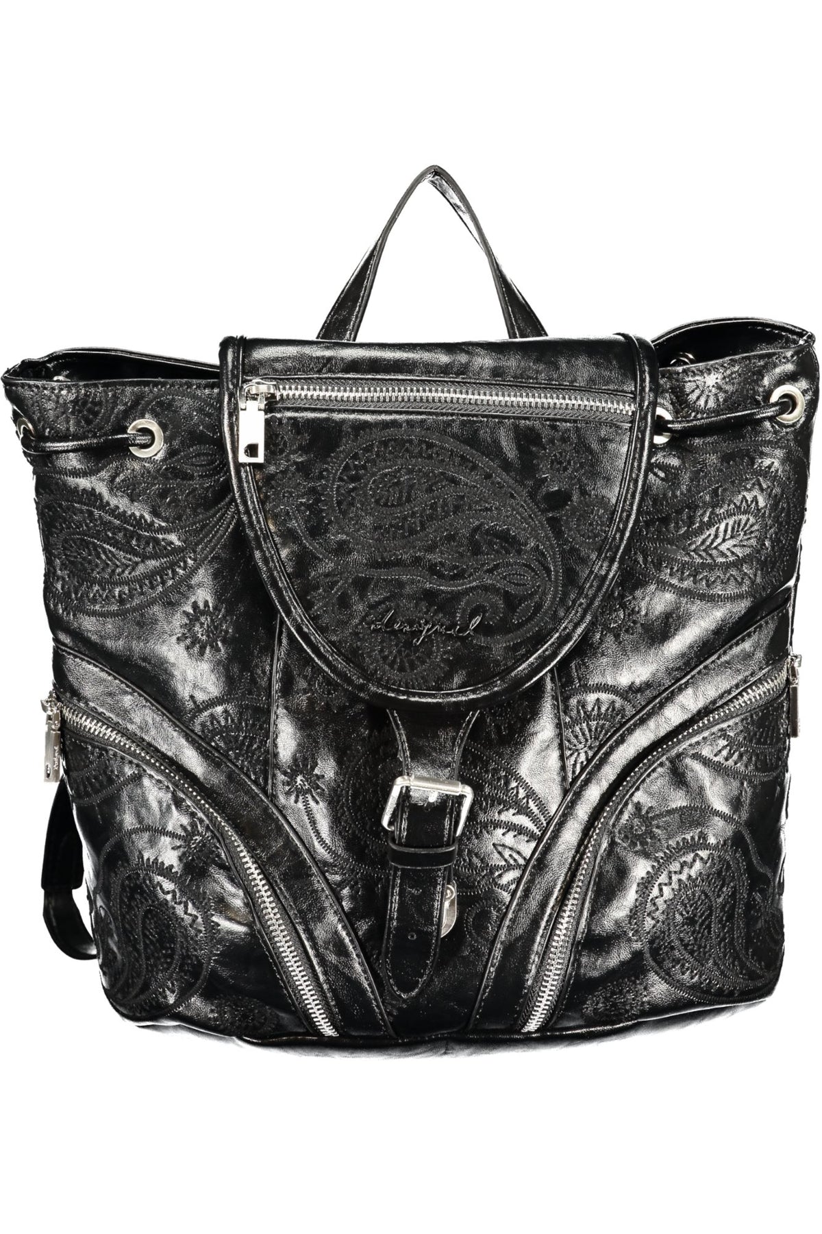Desigual Siroco Tula Mini Straight Backpack - Black