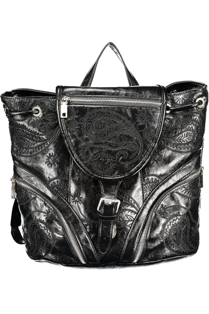 Desigual Siroco Tula Mini Straight Backpack - Black